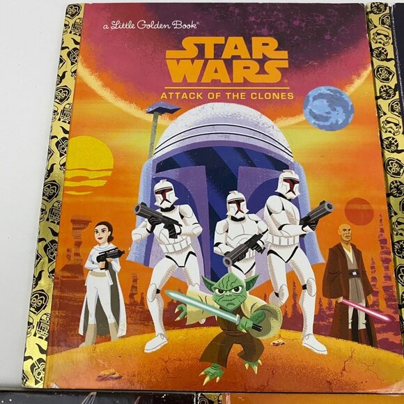 Disney Lucasfilm Little Golden Book Kids Star Wars Set Jedi Sith Hope - Lot of 5 - Picture 6 of 9